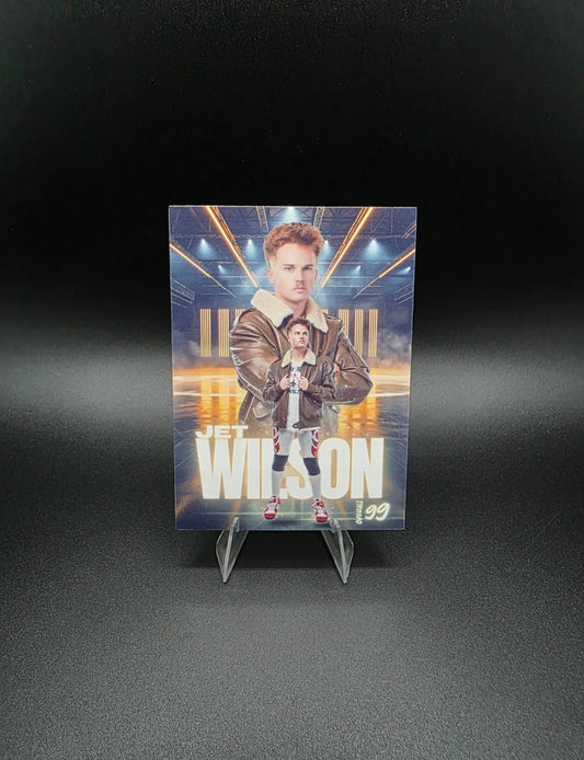 Jet Wilson #11 (2026) eXcess Idaho Wrestle Club [Custom ACEO Art Card]