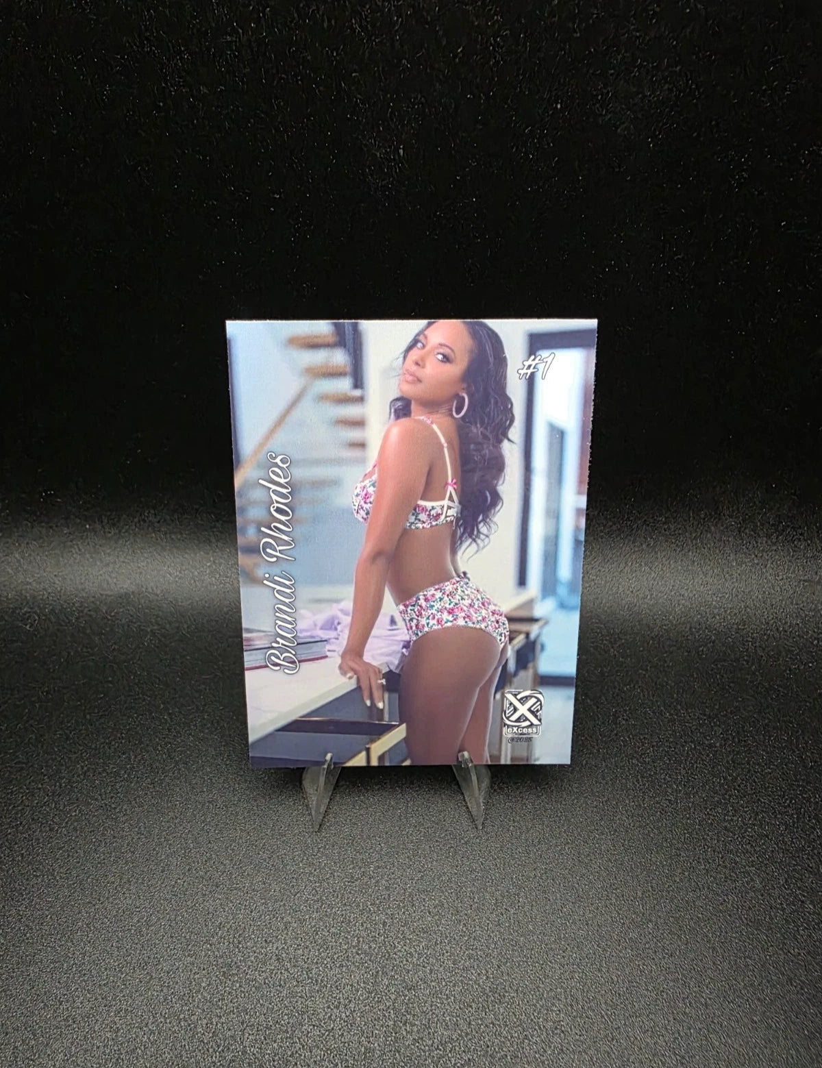 Brandi Rhodes #1 (2025) eXcess Hedonism Highest Level [Custom ACEO Art Card]